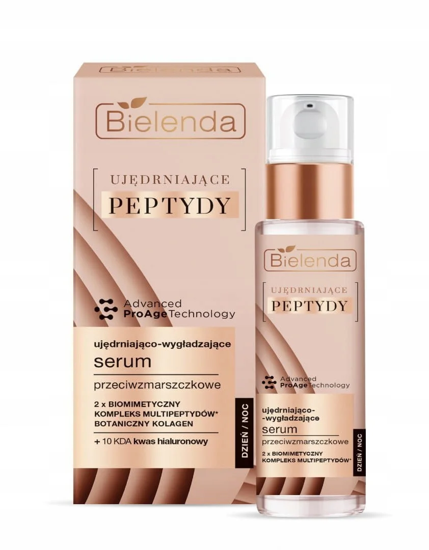 Bielenda Peptydy Serum Do Twarzy Ujędrniające I Wygładzające 24h 30ml