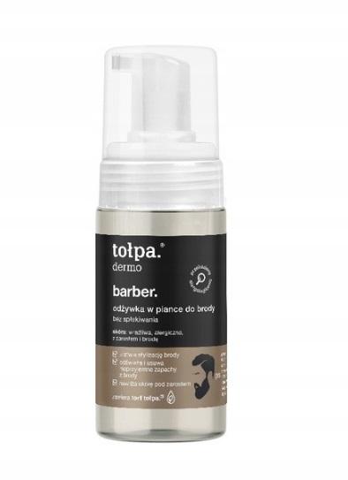 TOŁPA MEN BARBER ODŻYWKA PIANKA DO BRODY I WŁOSÓW STYLIZUJĄCA ZAROST 100ML