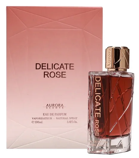 AURORA DELICATE ROSE 100ML WODA PERFUMOWANA DLA KOBIET PERFUMY DAMSKIE