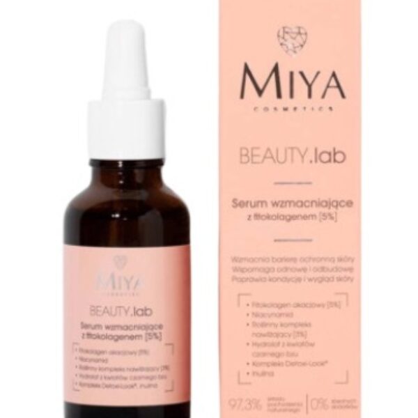 MIYA BEAUTY.LAB SERUM DO TWARZY WZMACNIAJĄCE Z FITOKOLAGENEM 5% 30ML
