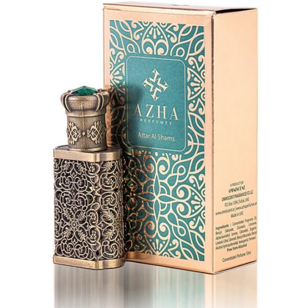 AZHA ATTAR AL SHAMS CONCENTRATED PERFUME 10ML PERFUMOWANY OLEJEK UNISEX