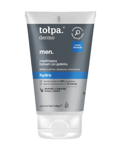 Tołpa Men Hydro Balsam Nawilżający Po Goleniu Do Twarzy Łagodzący 100ml