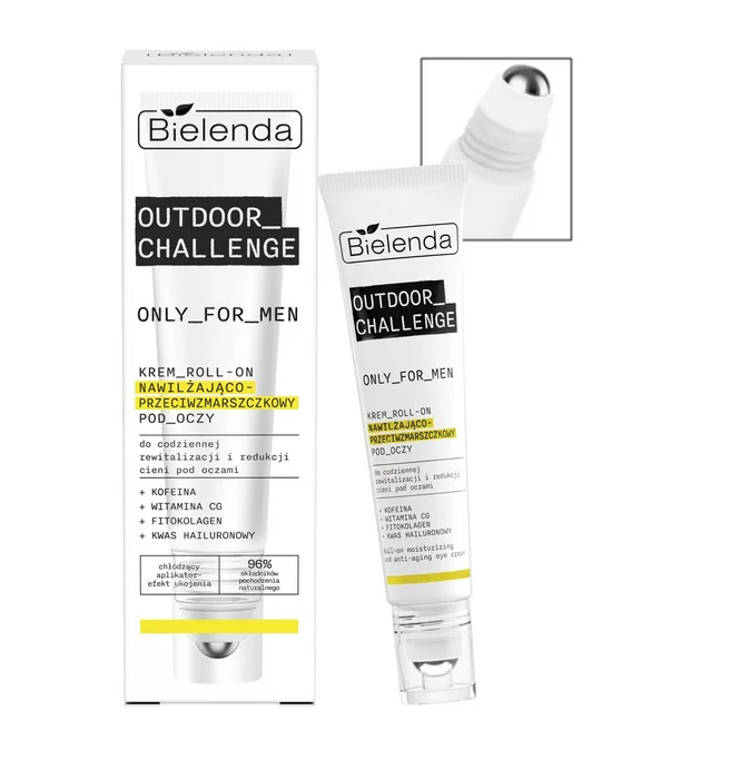 BIELENDA OUTDOOR CHALLENGE KREM POD OCZY ROLL ON NAWILŻAJĄCY FOR MEN 15ML