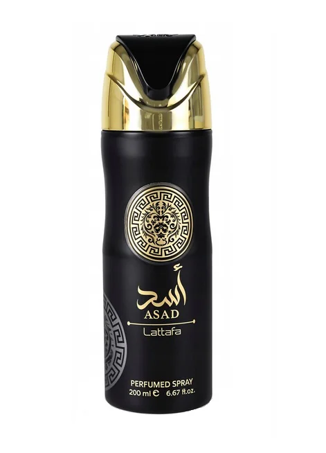 LATTAFA ASAD PERFUMOWANY DEZODORANT W SPRAYU DLA MĘŻCZYZN 200ML