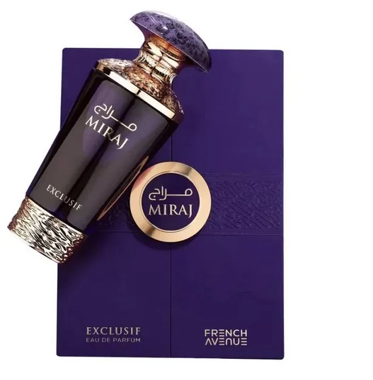 FRAGRANCE WORLD FRENCH AVENUE MIRAJ EXCLUSIF 100ML WODA PERFUMOWANA PERFUMY