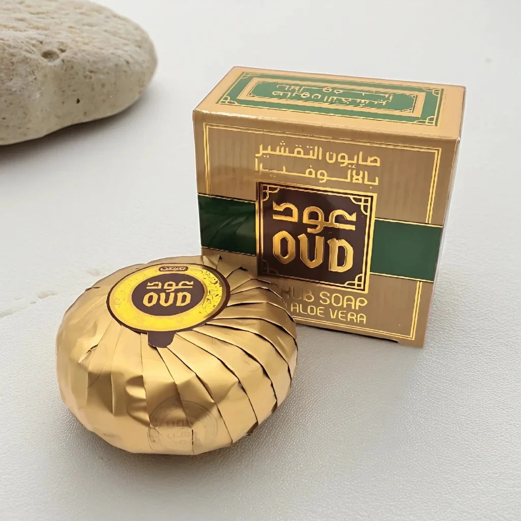 Oud Luxury Scrub Mydło Peelingujące Z Aloesem Z Dubaju 125g