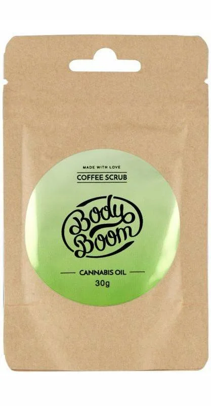 BODYBOOM KAWOWY PEELING CANNABIS OIL 30ML