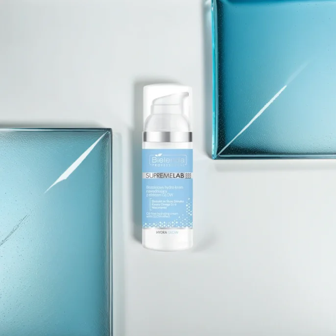 Bielenda Supremelab Hydraglow Bezolejowy Krem Do Twarzy Nawadniający Niacynamid 50ml
