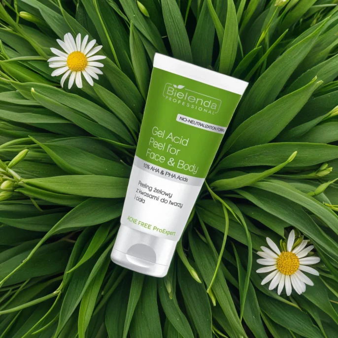 Bielenda Acne Free Peeling Żelowy Do Twarzy I Ciała 150ml Z Kwasami