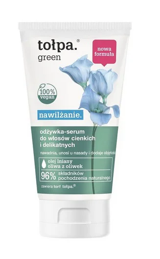 Tołpa Green Nawilżająca Lekka Odżywka Serum Do Włosów Delikatnych 150ml