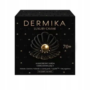 DERMIKA LUXURY CAVIAR KAWIOROWY KREM ODBUDOWUJĄCY 70+ EKSTRAKT Z KAWIORU