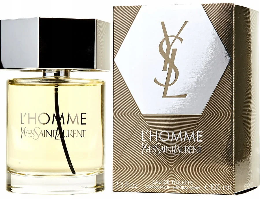 YVES SAINT LAURENT L'HOMME 100ML WODA TOALETOWA DLA MĘŻCZYZN PERFUMY MĘSKIE