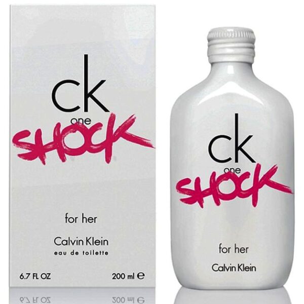 CALVIN KLEIN CK ONE SHOCK FOR HER 200ML WODA TOALETOWA PERFUMY DAMSKIE