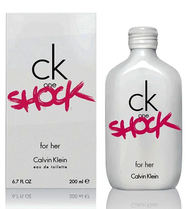 CALVIN KLEIN CK ONE SHOCK FOR HER 200ML WODA TOALETOWA PERFUMY DAMSKIE