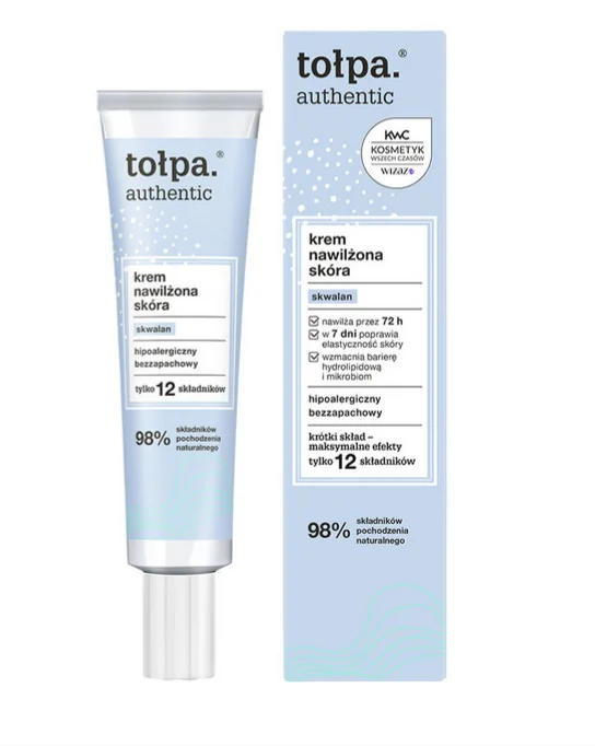 TOŁPA AUTHENTIC KREM GŁĘBOKO NAWILŻAJĄCY DO TWARZY REGENERUJĄCY 40ML