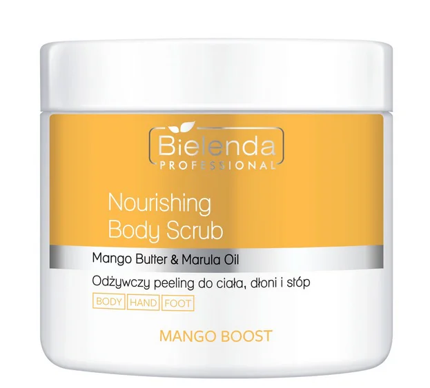 Bielenda Odżywczy Peeling Do Ciała Dłoni I Stóp Mango 550g