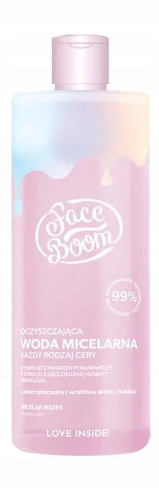Faceboom Oczyszczająca Woda Micelarna 500ml