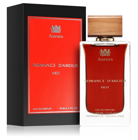 AURORA ROMANCE D'AMOUR HOT 100ML WODA PERFUMOWANA UNISEX DAMSKIE MĘSKIE