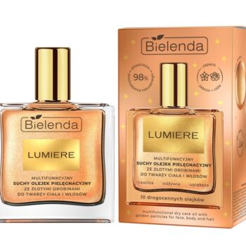 BIELENDA LUMIERE MULTIFUNKCYJNY SUCHY OLEJEK PIELĘGNACYJNY DROBINKI 50ML