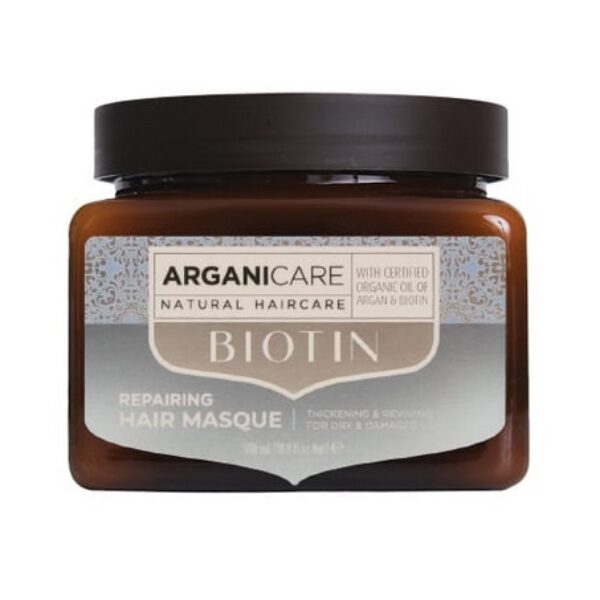 ARGANICARE BIOTIN MASKA REGENERUJĄCA DO WŁOSÓW Z BIOTYNĄ 500ML
