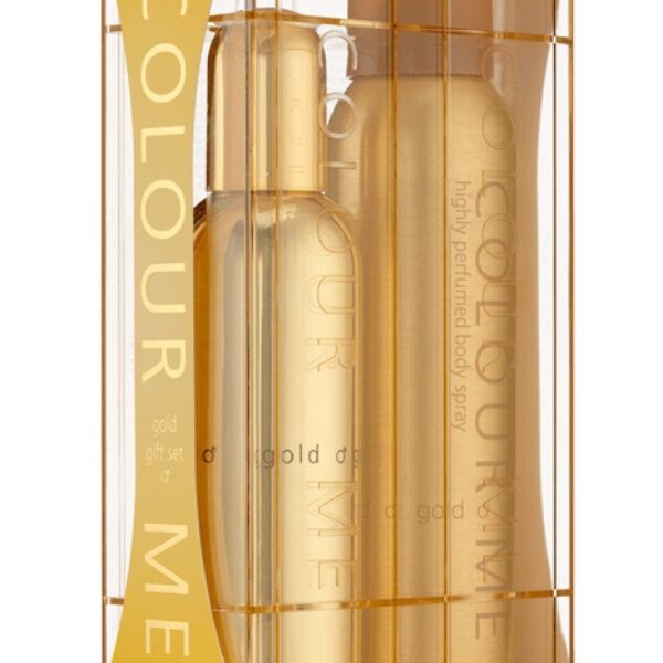 ZESTAW MILTON LLOYD COLOUR ME GOLD HOMME 100ML WODA PERF. 150ML BODY SPRAY