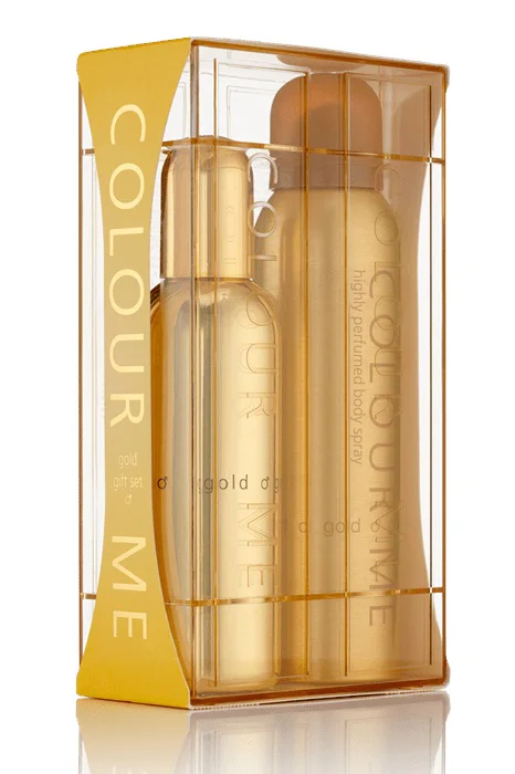ZESTAW MILTON LLOYD COLOUR ME GOLD HOMME 100ML WODA PERF. 150ML BODY SPRAY