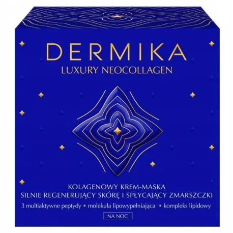 DERMIKA NEOCOLLAGEN KREM MASKA SILNIE REGENERUJĄCY NA NOC 50ML