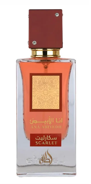 LATTAFA ANA ABIYEDH SCARLET 60MLWODA PERFUMOWANA DLA KOBIET PERFUMY DAMSKIE