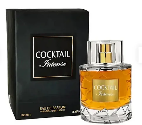 FRAGRANCE WORLD COCKTAIL INTENSE 100ML  WODA PERFUMOWANA UNISEX PERFUMY