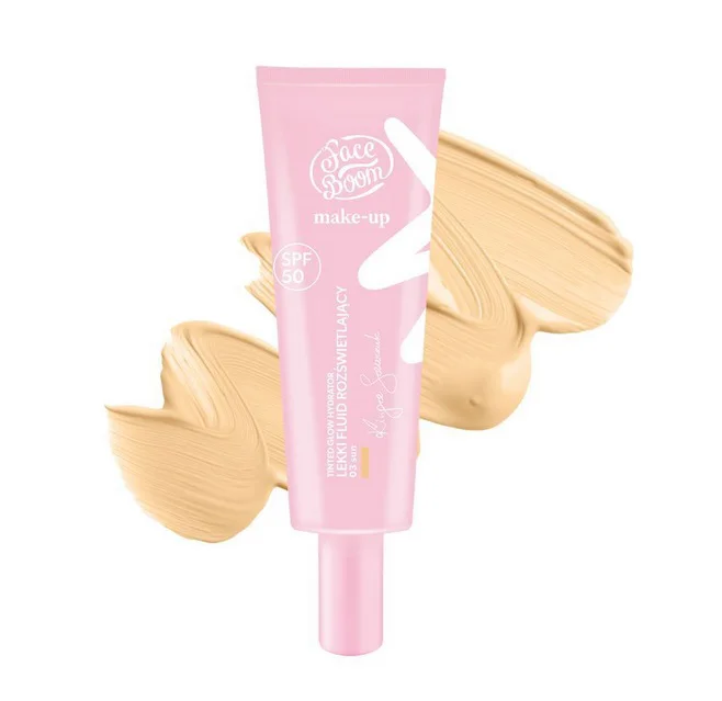 Faceboom Make-up Tinted Glow Hydrator - 03 Sun 30g Podkład Do Twarzy