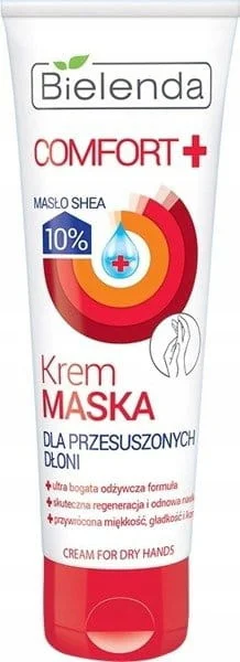 BIELENDA COMFORT+ KREM MASKA DO RĄK PRZESUSZONE DŁONIE 75ML
