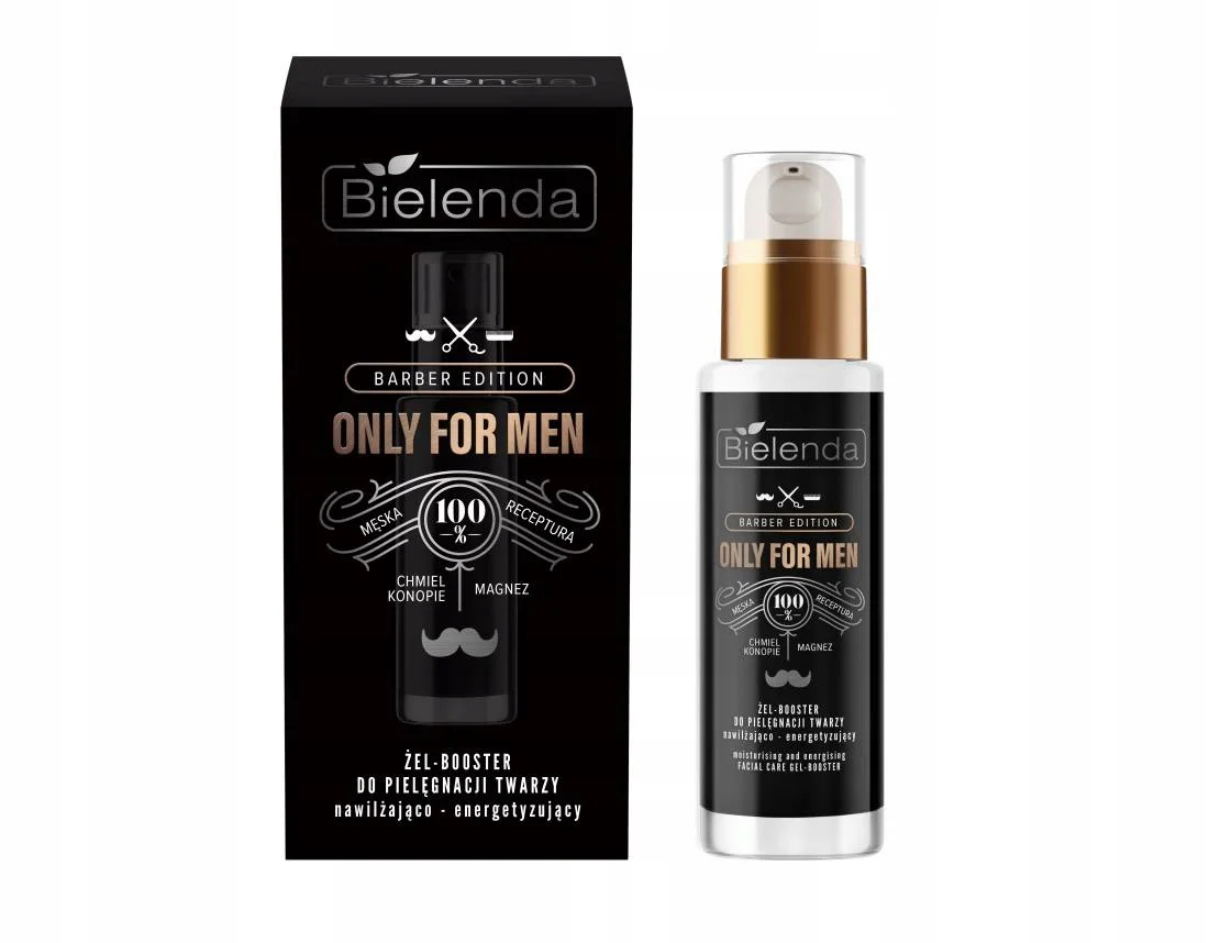 Bielenda Only For Men Barber Żel-booster Nawilża