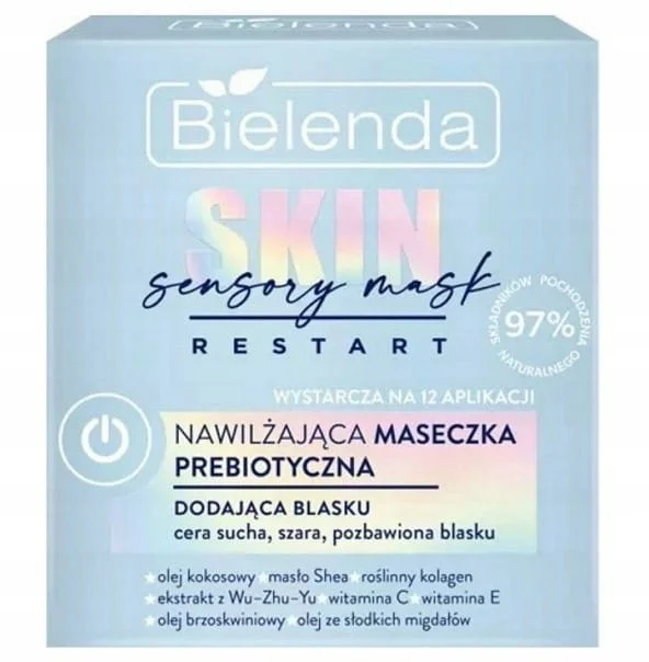 Bielenda Skin Restart Sensory Nawilżająca Maseczka Do Twarzy Prebiotyczna