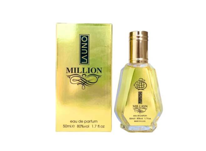 FRAGRANCE WORLD LA UNO MILLION ELIXIR 50ML WODA PERFUMOWANA PERFUMY MĘSKIE