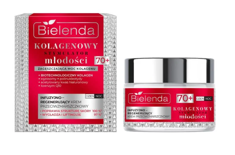 Bielenda Kolagenowy Stymulator Krem 70+ Do Twarzy 50ml Regenerujący