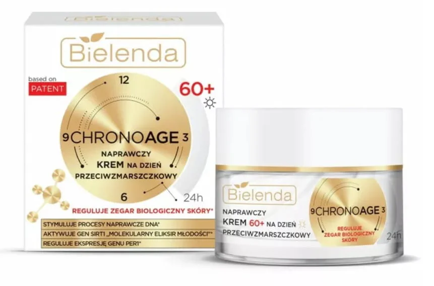 BIELENDA CHRONO AGE NAPRAWCZY KREM PRZECIWZMARSZCZKOWY NA DZIEŃ 60+ 50ML