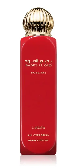 Lattafa Bade'E Al Oud Sublime Spray  Perfumowany Do Ciała Unisex 150ml