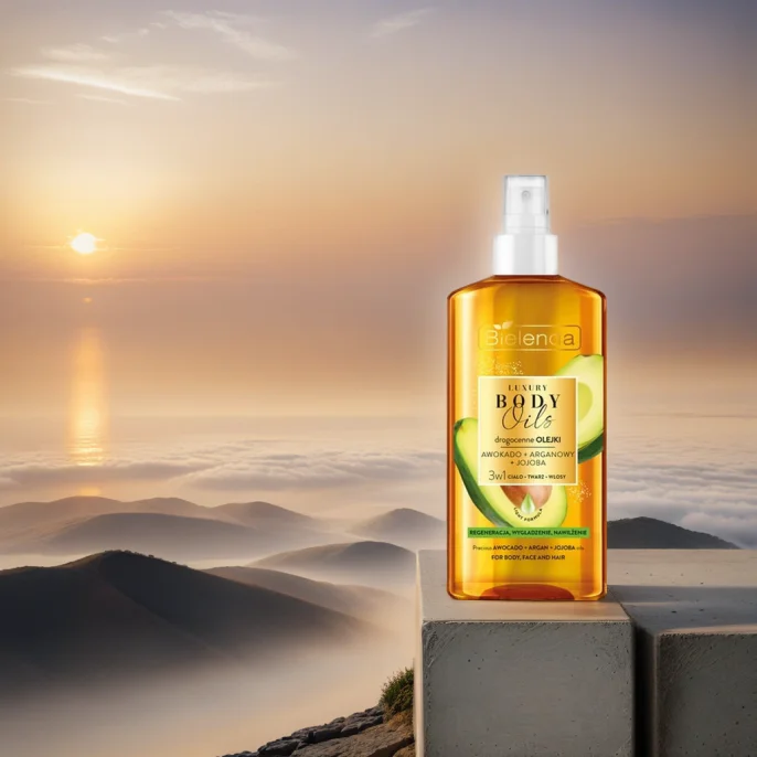 Bielenda Luxury Body Oil Olejek Do Twarzy Ciała Włosy 150ml Awokado Jojoba