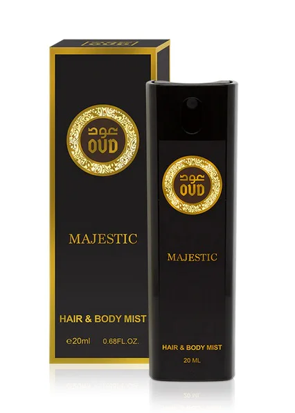 Oud Luxury Mgiełka Hair And Body Z Dubaju Majestic 20ml