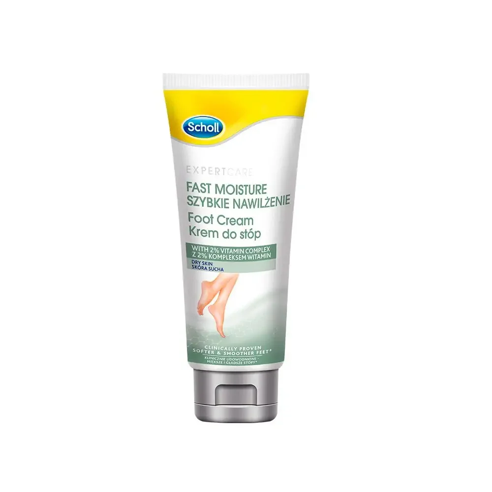 Scholl Expert Care Fast Cream krem do stóp Szybkie Nawilżenie 75ml