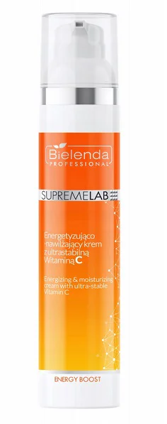 Zestaw Bielenda Supremelab Energetyzujący Krem 100ml Tonik 500ml Serum 30ml