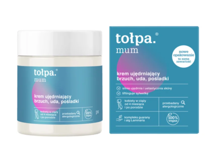 TOŁPA MAMA SILNIE UJĘDRNIAJĄCY KREM DO CIAŁA BIUST UDA POŚLADKI 250ML