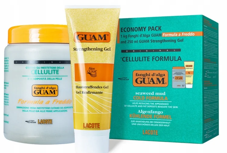ZESTAW GUAM FREDDO NA NACZYNKA 1KG CHŁODZĄCY + ŻEL ANTYCELLULITOWY 250ML