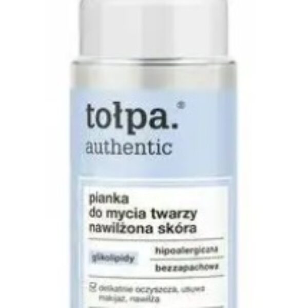 TOŁPA AUTHENTIC PIANKA NAWILŻAJĄCA DO MYCIA TWARZY 150ML