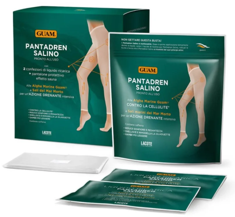 GUAM PANTADREN SALINO GETRY DRENUJĄCE +3ZABIEGI 3X100ML