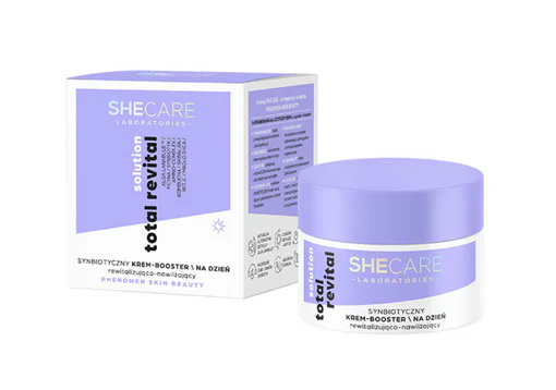 SHECARE SYNBIOTYCZNY KREM BOOSTER REWITALIZUJĄCY DO TWARZY DZIEŃ NOC 50ML