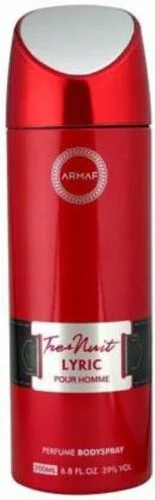 Armaf Tres Nuit Lyric Dezodorant Męski 200ml Bez Aluminium