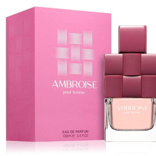 FRAGRANCE WORLD AMBROISE POUR FEMME 100ML WODA PERFUMOWANA DLA KOBIET