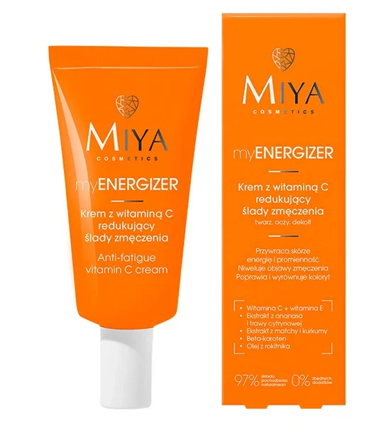 Miya Myenergizer Krem Do Twarzyz Wit. C Redukujący Ślady Zmęczenia 40ml