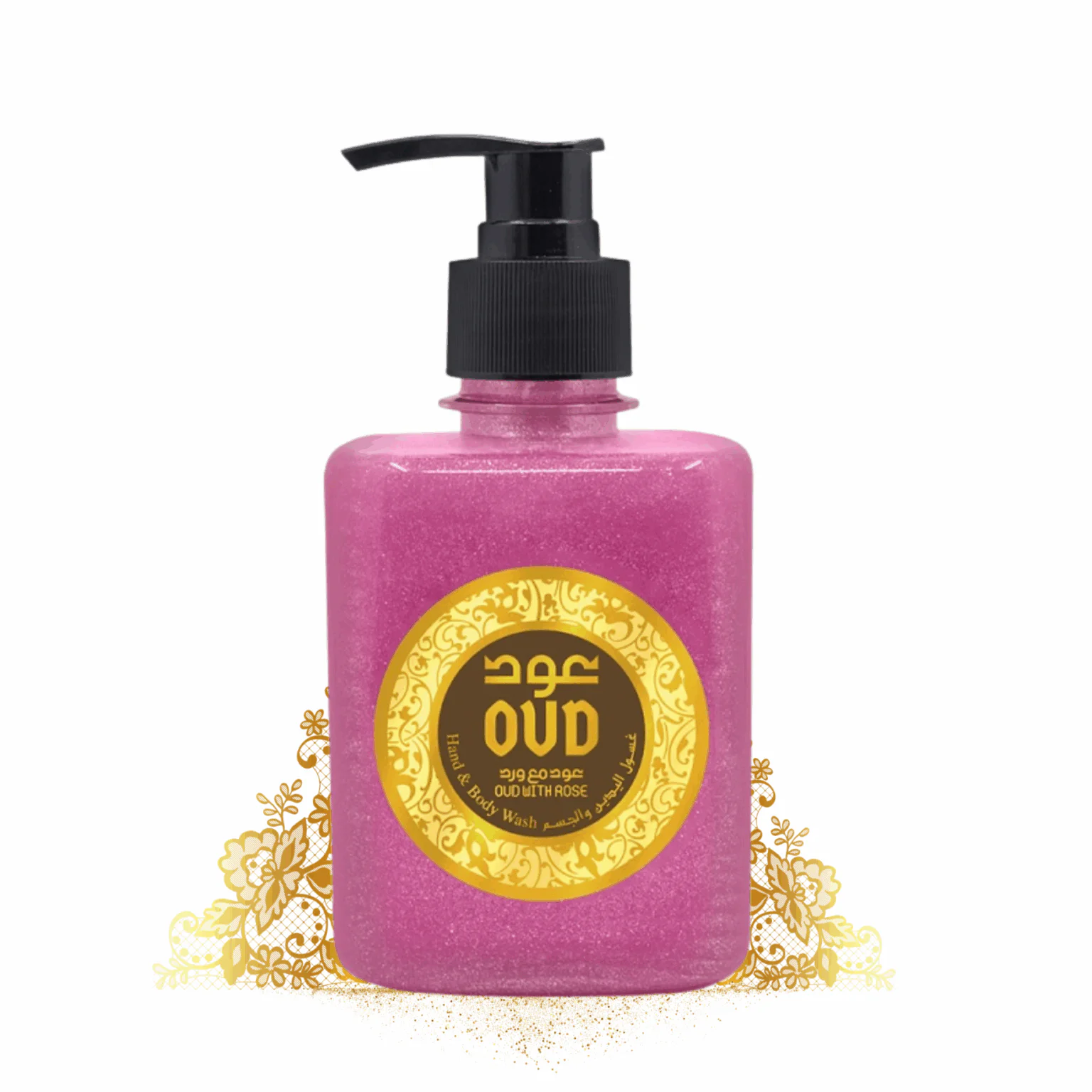 Oud Luxury Rose 300ml Mydło W Płynie Do Ciała Arabskie Z Dubaju Premium